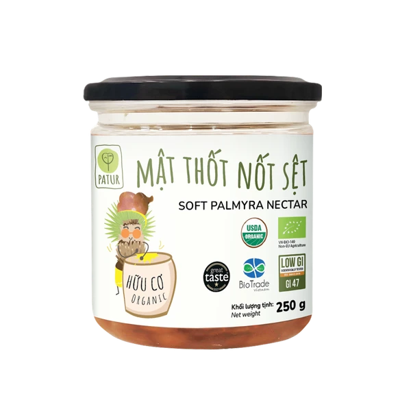 Mật thốt nốt sệt hữu cơ 250 g