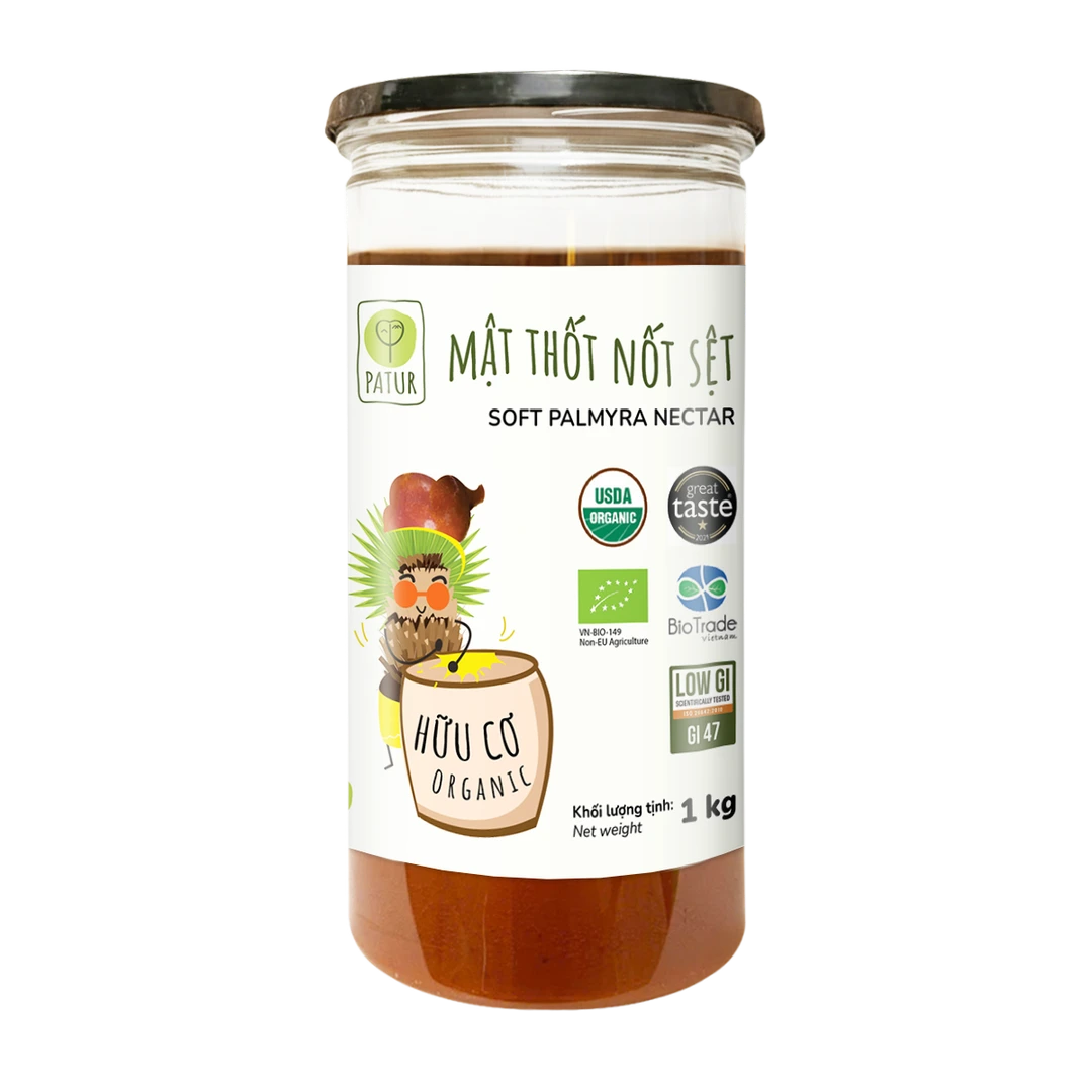 Mật thốt nốt sệt hữu cơ 1 kg
