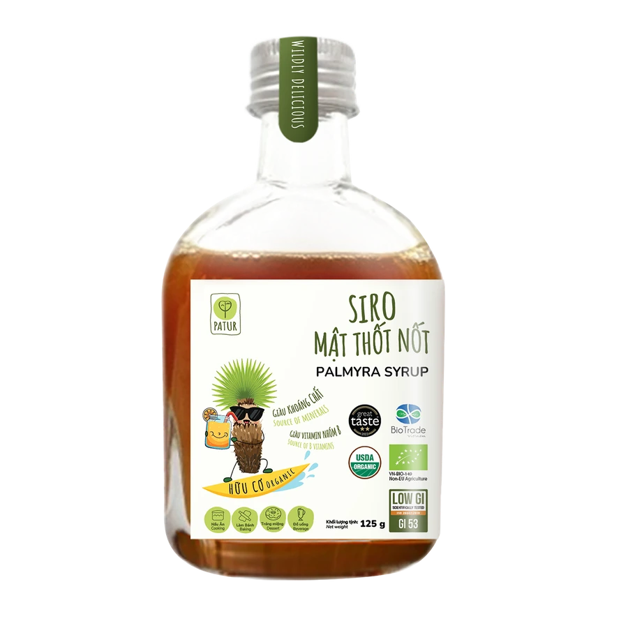 Organic Palmyra Syrup 125 g